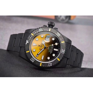 VS廠勞力士DIW漸變黃水鬼系列丹東3135機(jī)