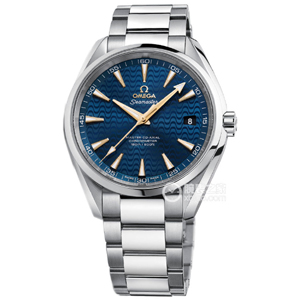 VS廠歐米茄里約藍金釘海馬150米41.5m