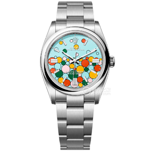 VS廠勞力士36m蒂芙尼藍(lán)泡泡面蠔式恒動(dòng)丹東3230機(jī)