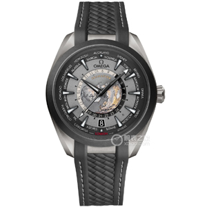 VS廠歐米茄世界時砂巖色海馬150米復(fù)刻表43m