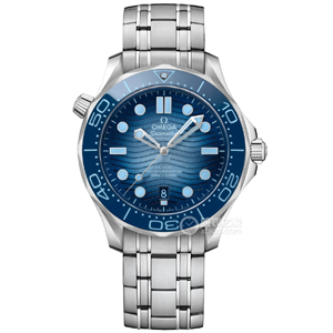 VS廠歐米茄漸變冰藍海馬300米復(fù)刻版42m