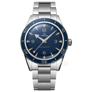 VS廠歐米茄藍面幽靈黨海馬300米復(fù)刻表41m