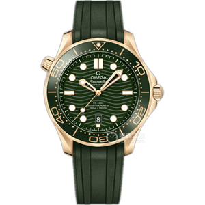 VS廠歐米茄綠金海馬300米復(fù)刻版8801機42m