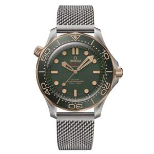 VS廠歐米茄復(fù)古綠面無暇海馬300米8806機42m