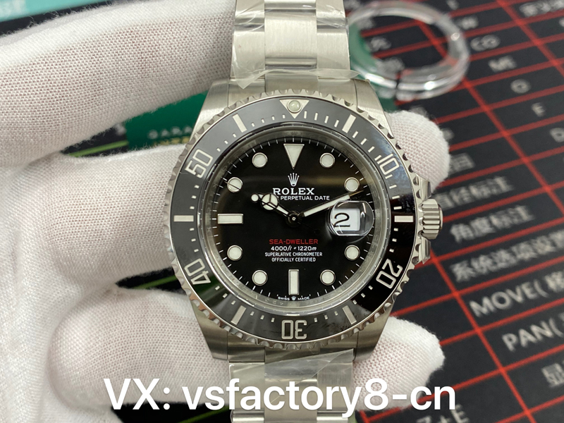 VS廠勞力士海使型單紅鬼王丹東3235機(jī)復(fù)刻表是否達(dá)到了最高版本