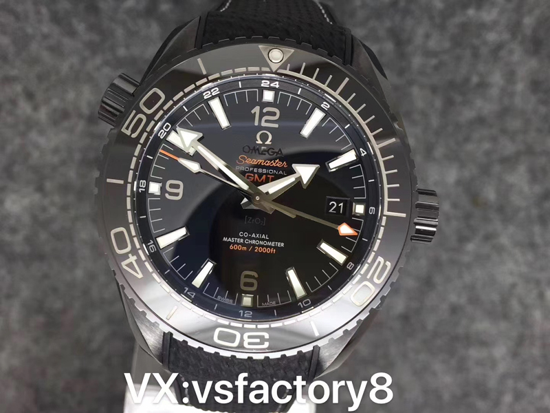 VS工廠歐米茄深海之黑海馬600米復(fù)刻腕表細節(jié)做工還原怎么樣