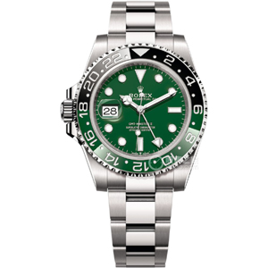 VS廠勞力士格林尼治雪碧圈左撇子綠面丹東3285機復刻表