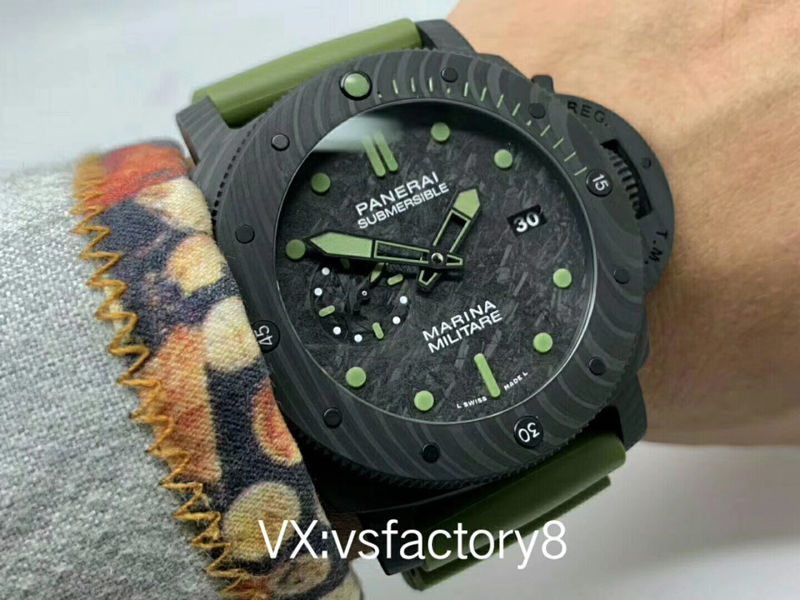 VS廠碳纖維沛納海pam961潛行系列復刻表工藝細節(jié)做工是天花板級別嗎